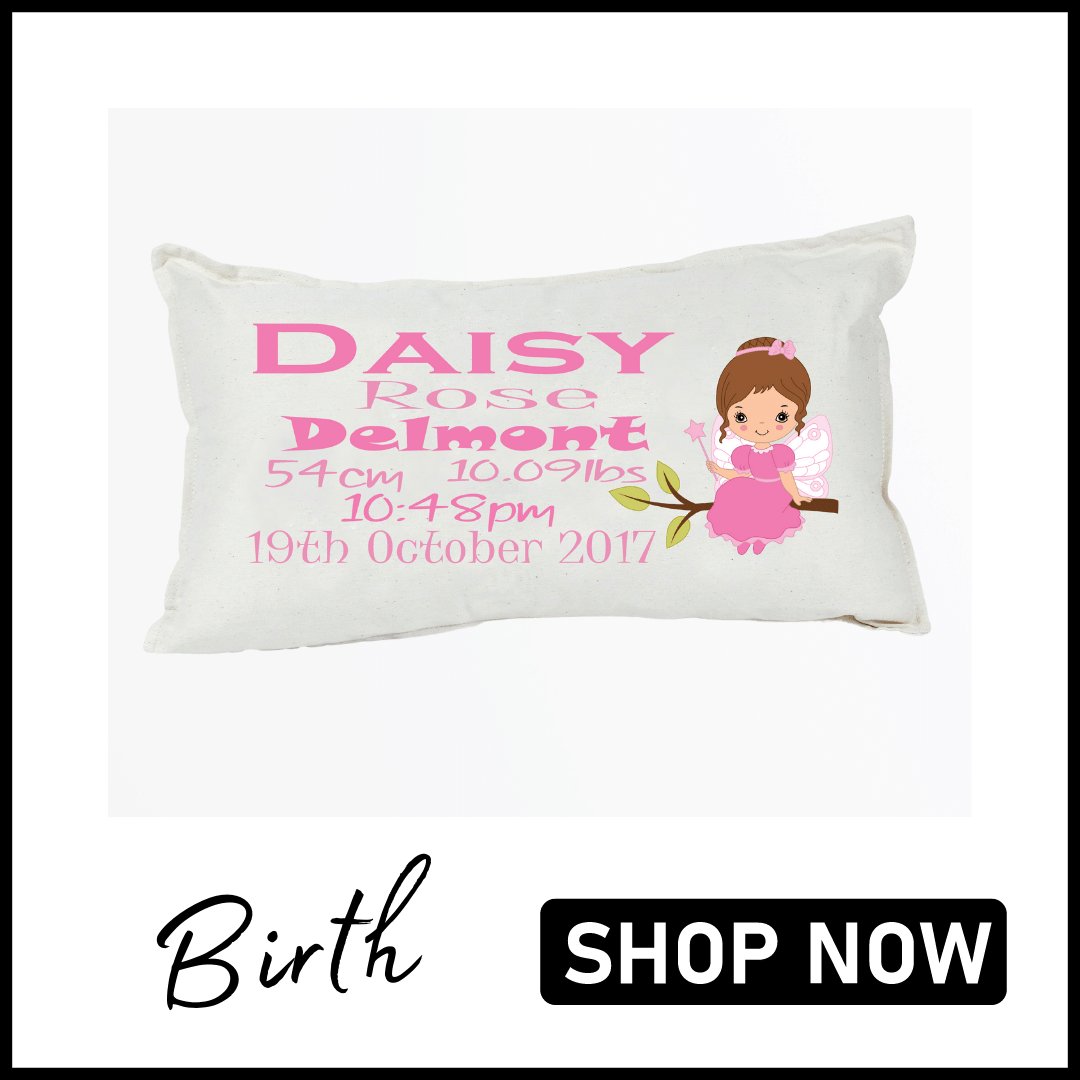 BIRTH DETAIL PILLOWS