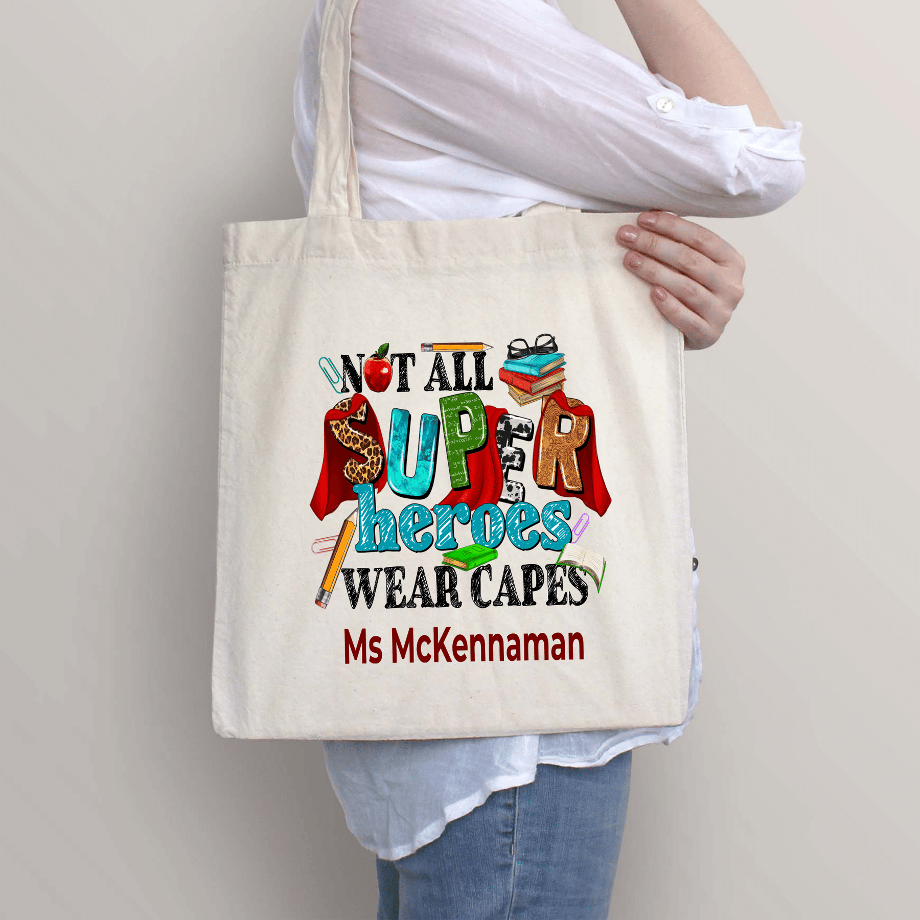 SUPER TEACHER TEACHER BAG