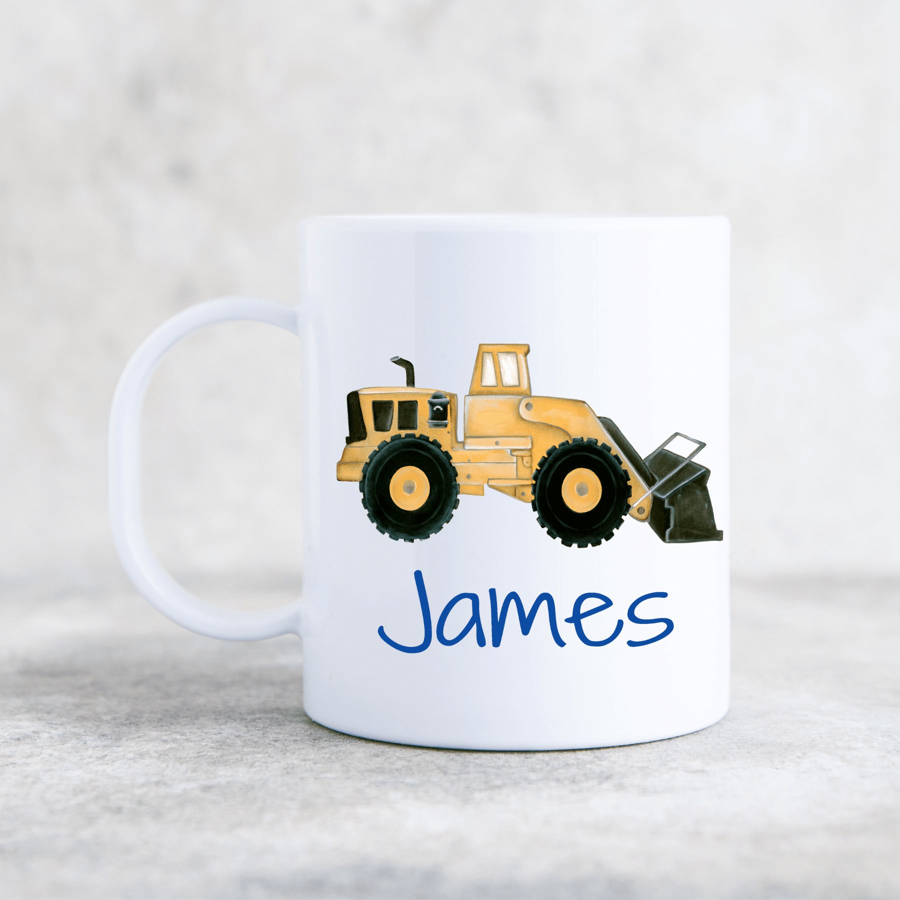 DIGGER PLASTIC MUG