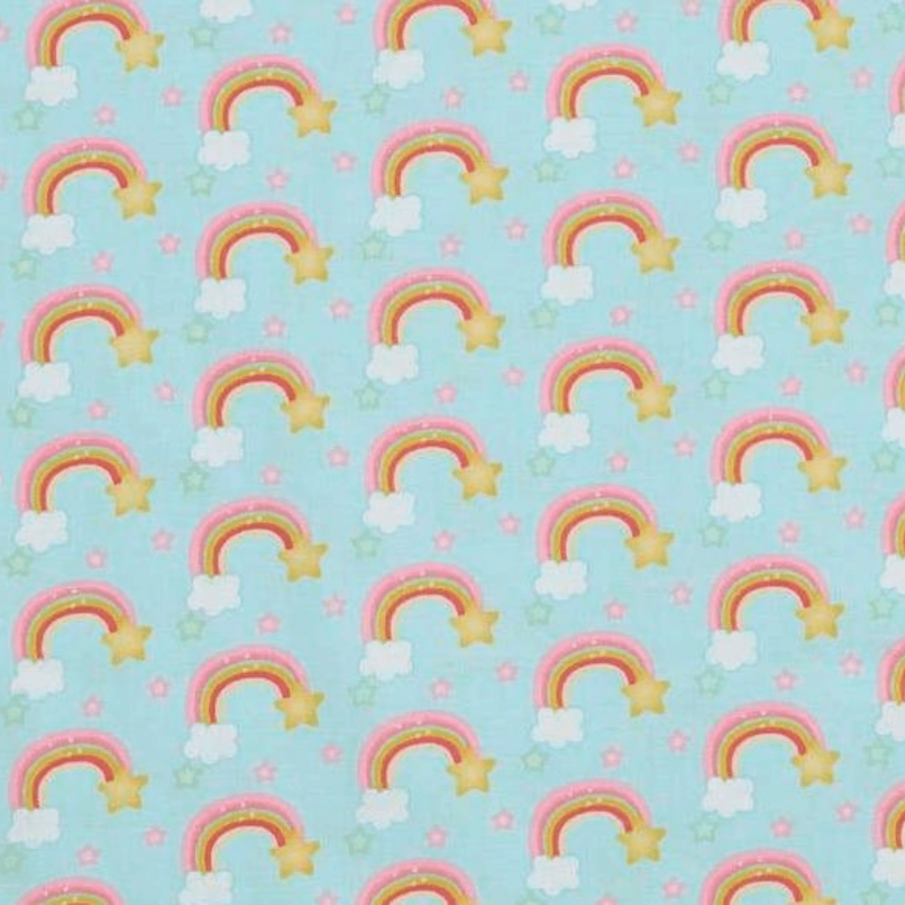 Rainbow Blue - Large Bib