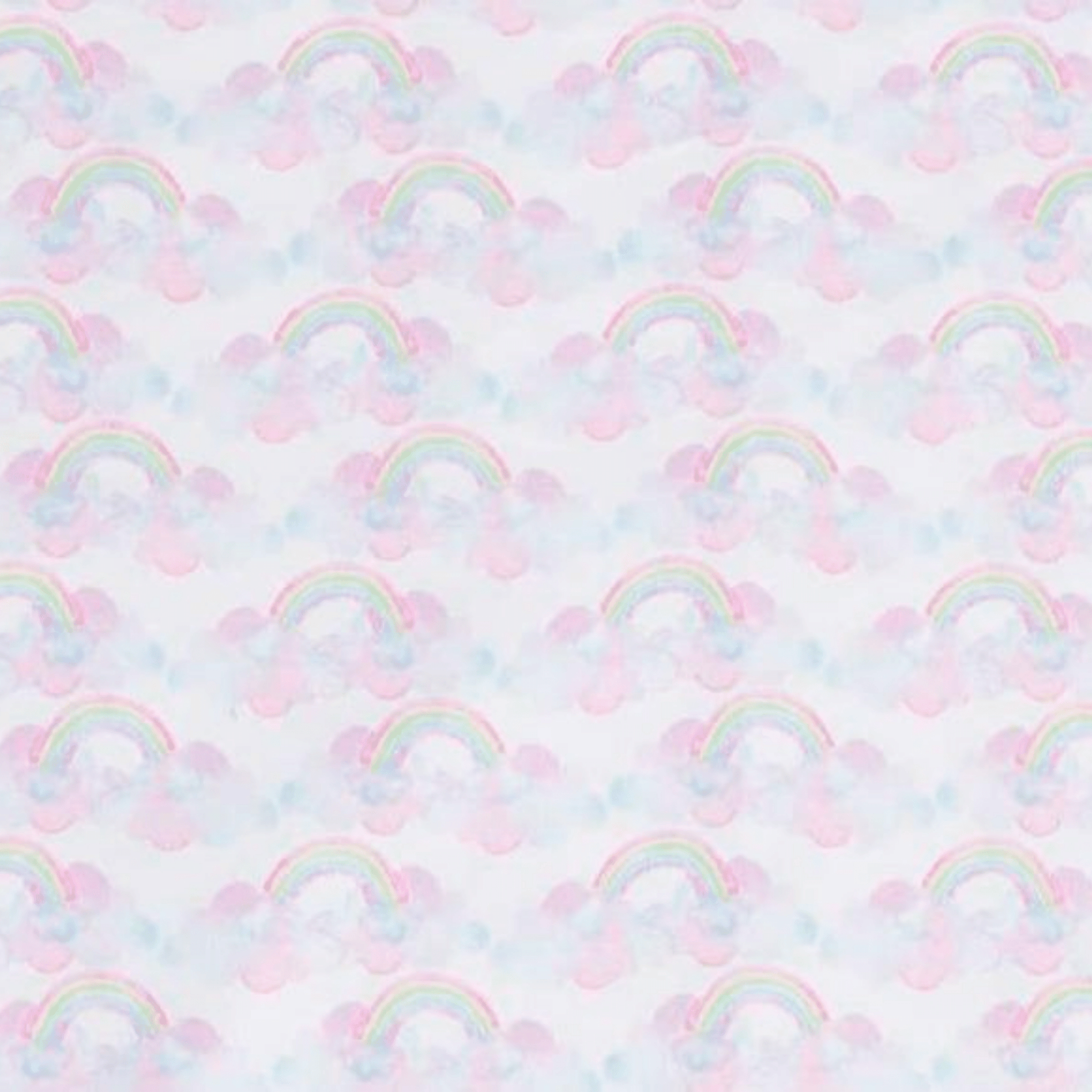 Rainbow White - Dribble Bib