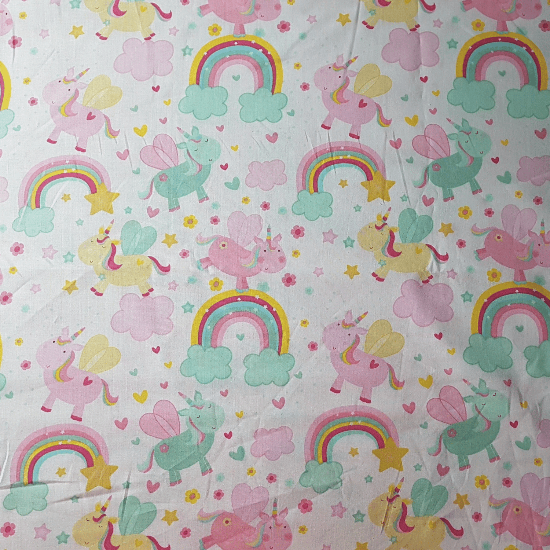 Rainbow Unicorn - Large Bib