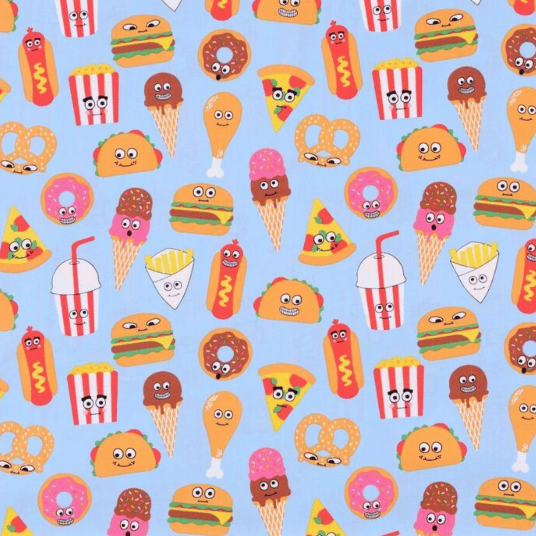 Food Galore - Large Bib