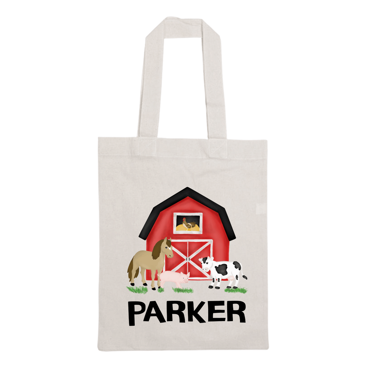 Lil Green Rhino animal bag FARM ANIMAL BAG