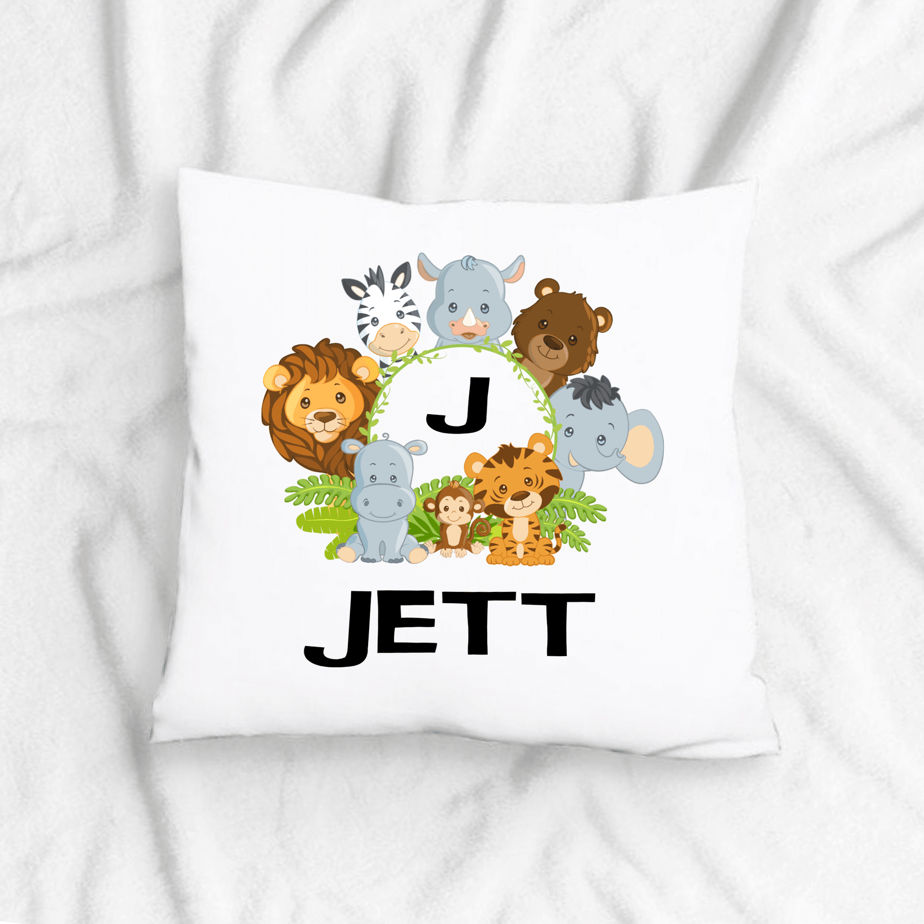 Lil Green Rhino animal pillow ANIMAL PILLOW