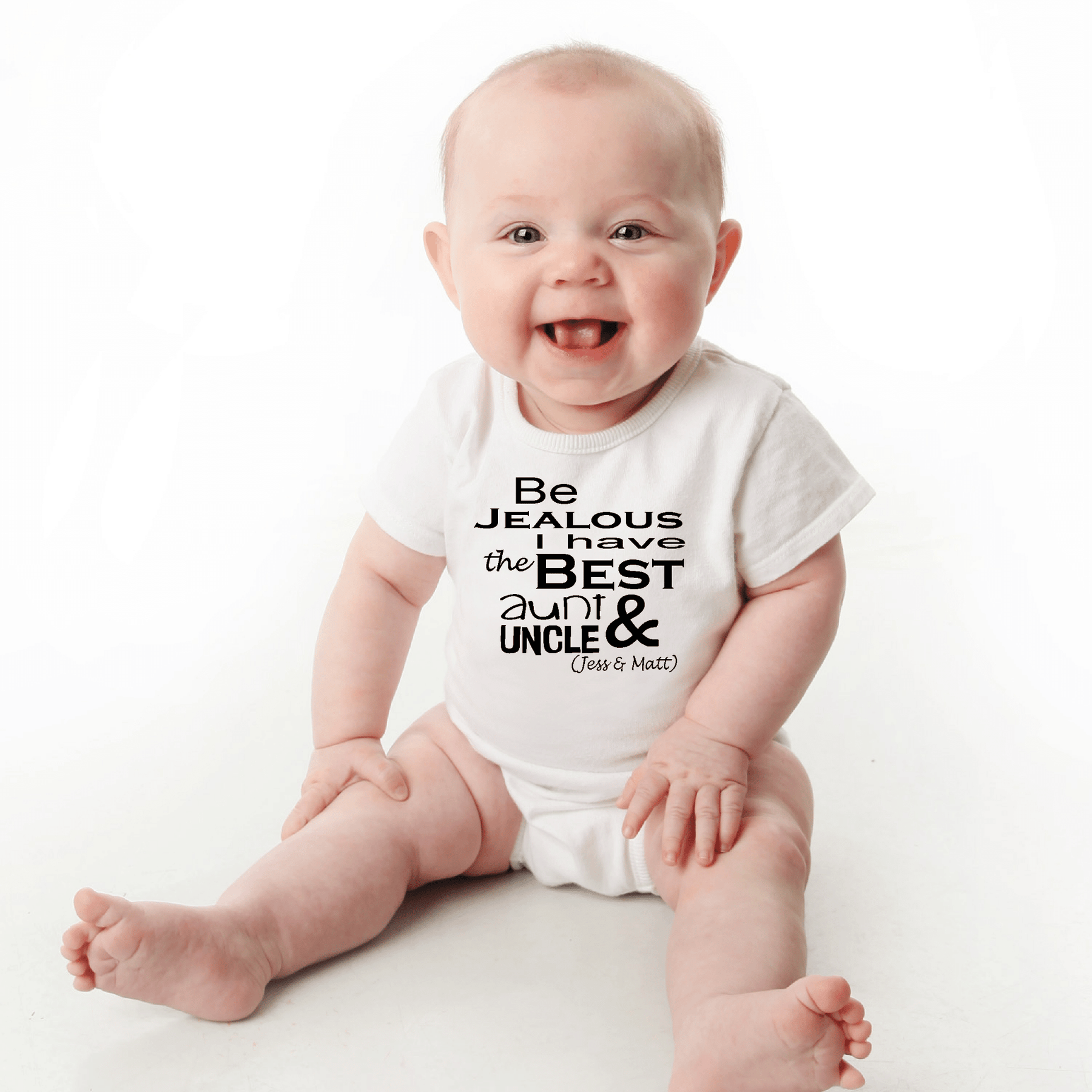 Lil Green Rhino baby announcement CANT WAIT TO MEET YOU ONESIE