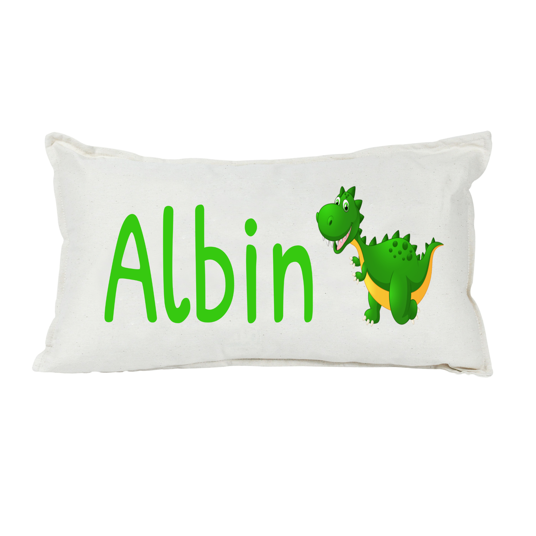 Personalized dinosaur pillow sales