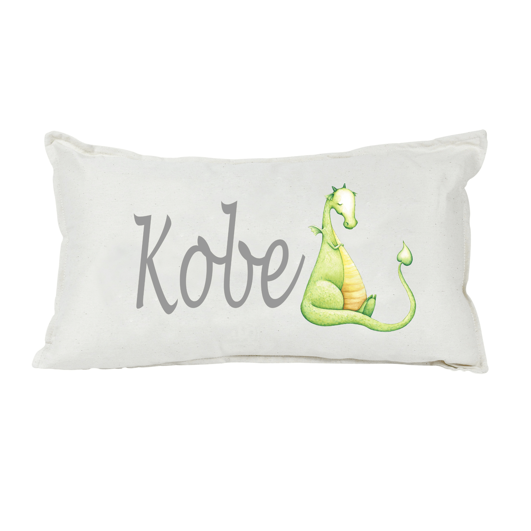 Lil Green Rhino dragon pillow DRAGON RECTANGLE PILLOW