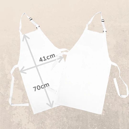 Lil Green Rhino name apron BALCK AND GREY NAME APRON