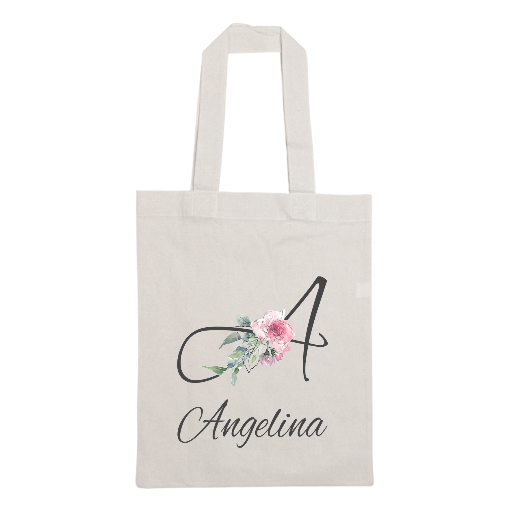 Lil Green Rhino name bag FLORAL LETTER BAG
