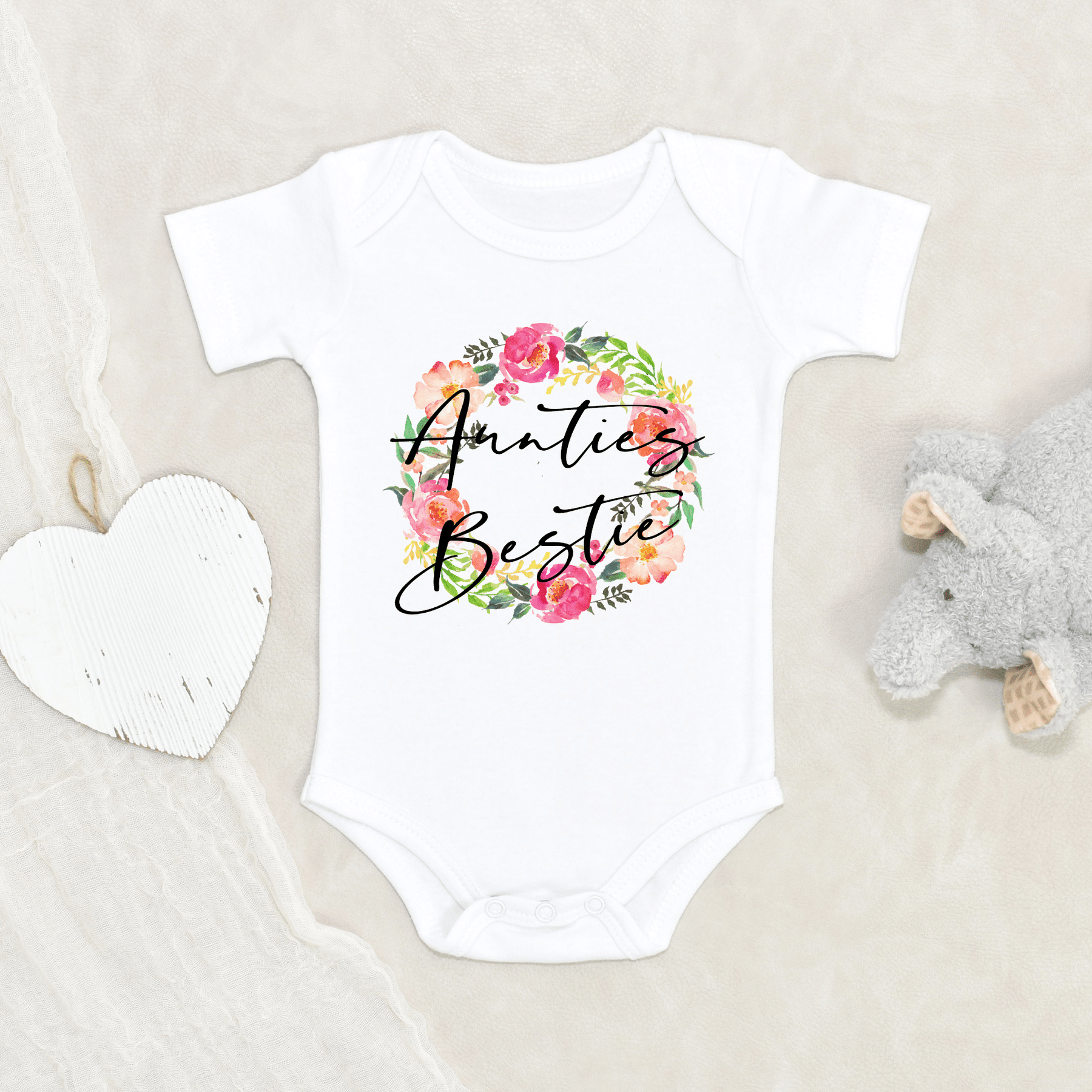 Lil Green Rhino onesie BESTIE ONESIE