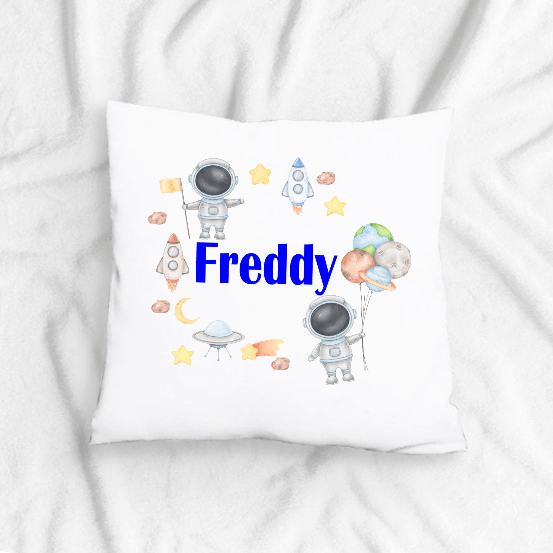 Lil Green Rhino space pillow ASTRONAUT PILLOW