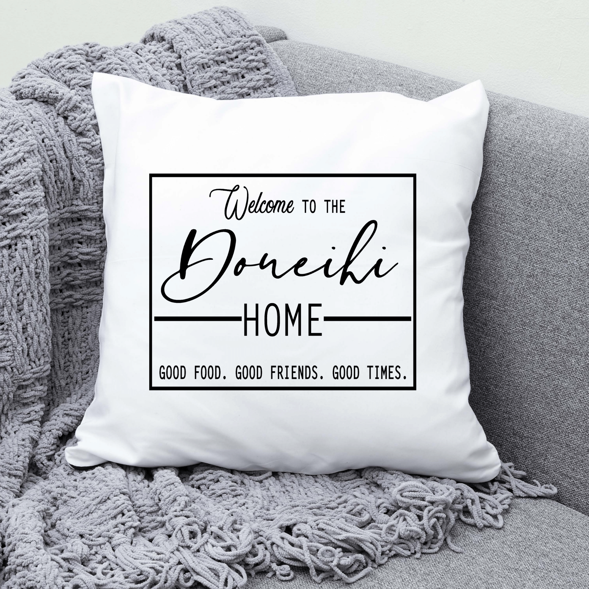 Good vibes hotsell throw pillow