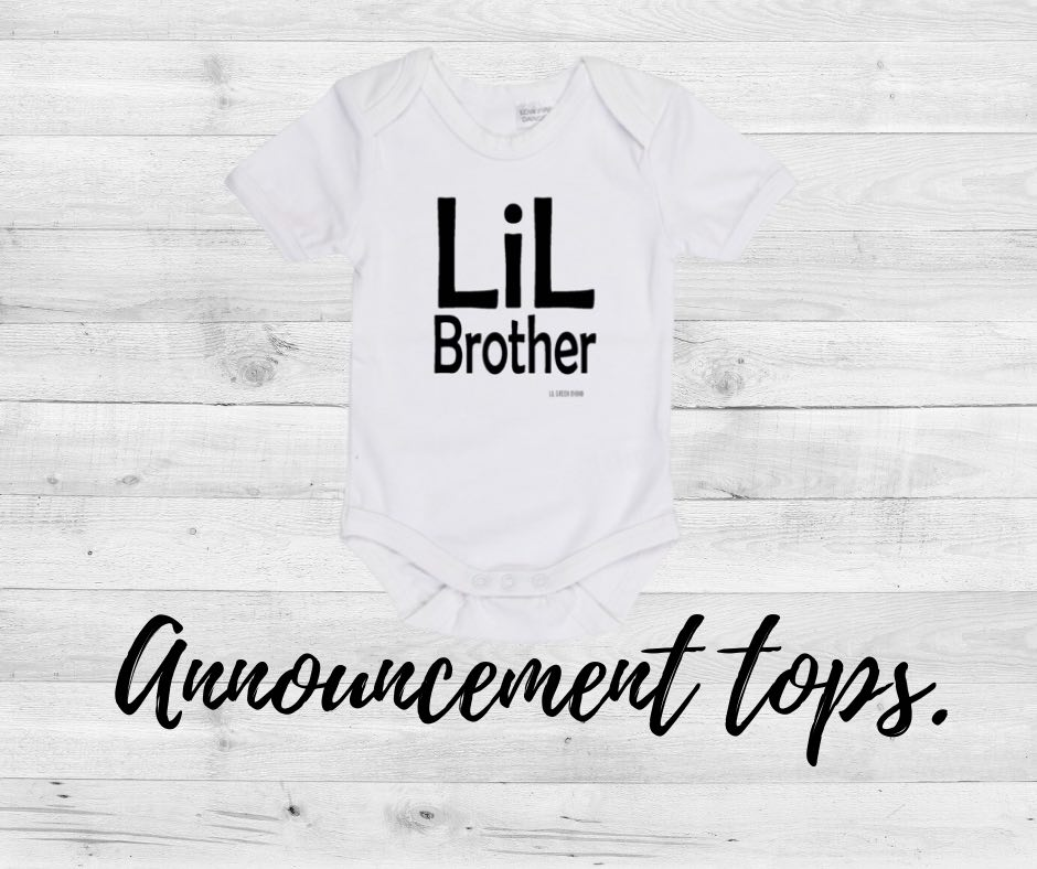 ANNOUNCEMENT ONESIES