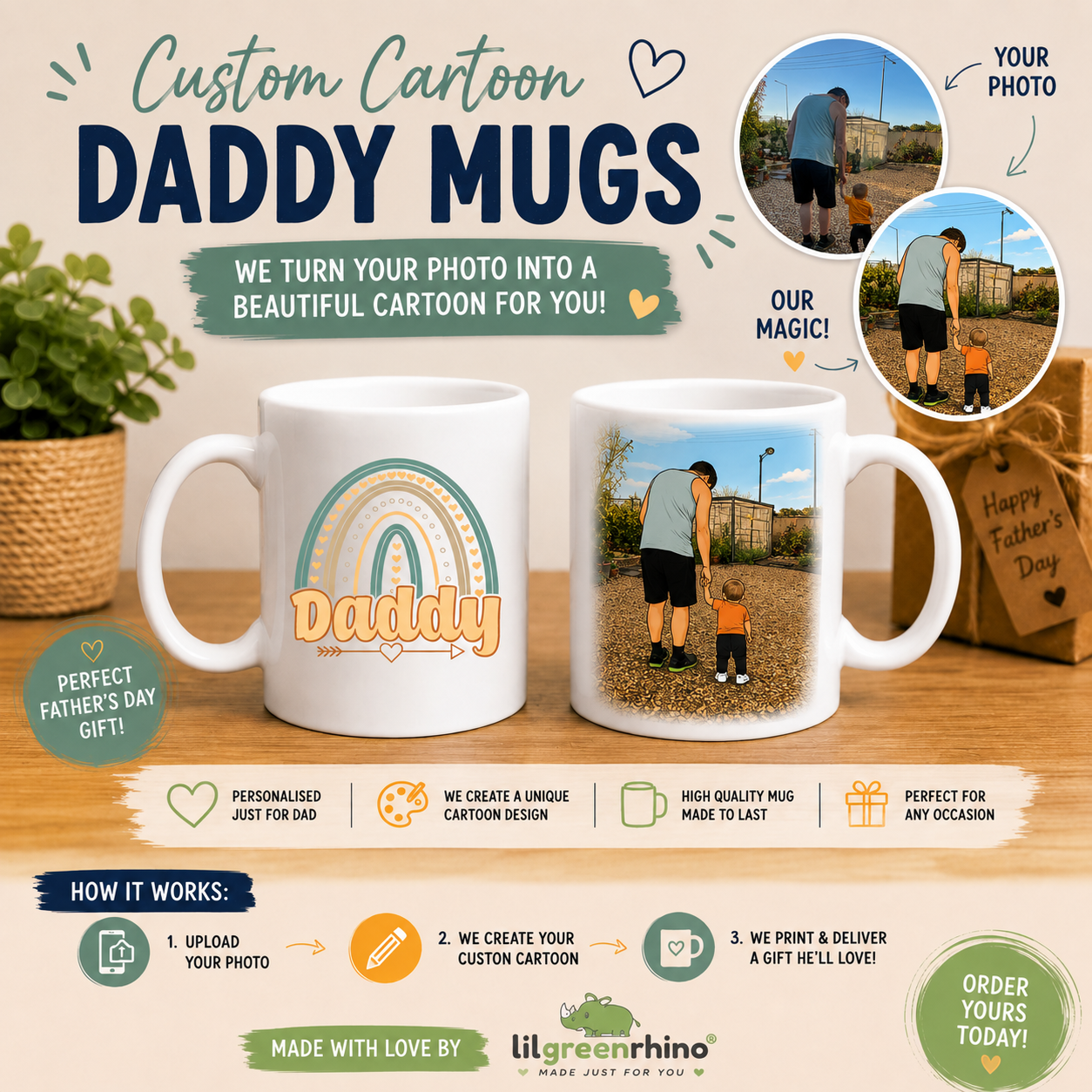 HAPPY FATHER'S DAY MUG