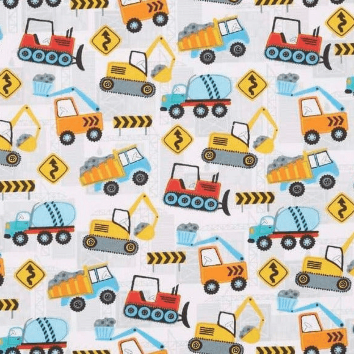 Construction Vehicles  - Small Bib