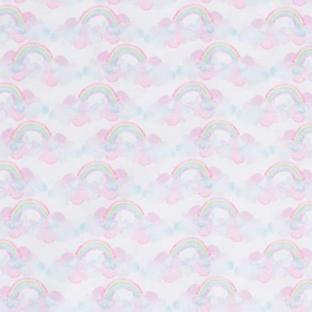 Rainbow White - Dribble Bib