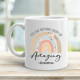 GOLD RAINBOW GRANDMA MUG