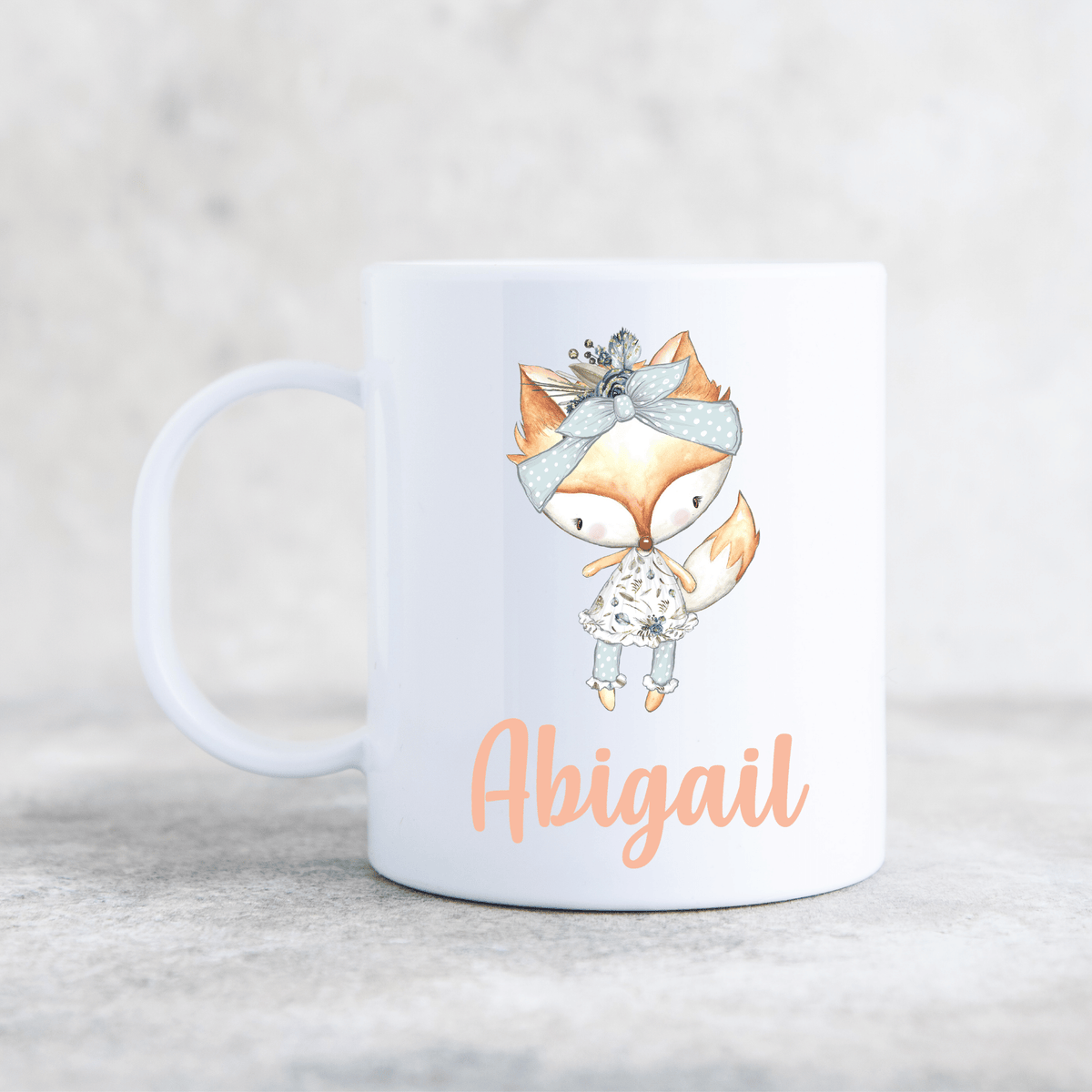 FOX BOHO PLASTIC MUG