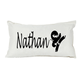 NINJA KICK RECTANGLE PILLOW