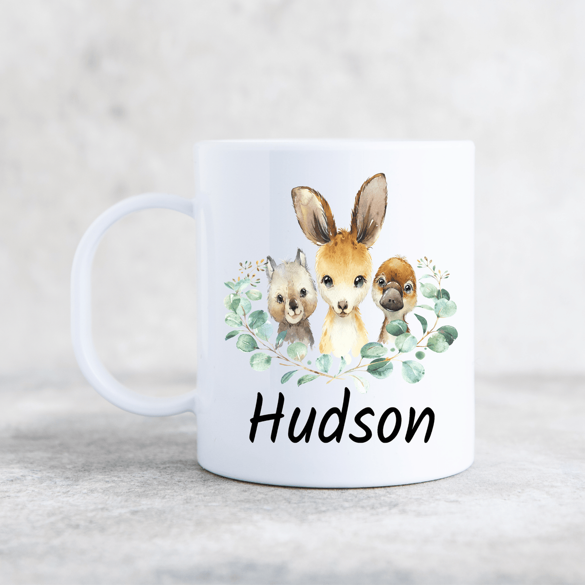 AUSTRALIAN ANIMAL PLASTIC MUG