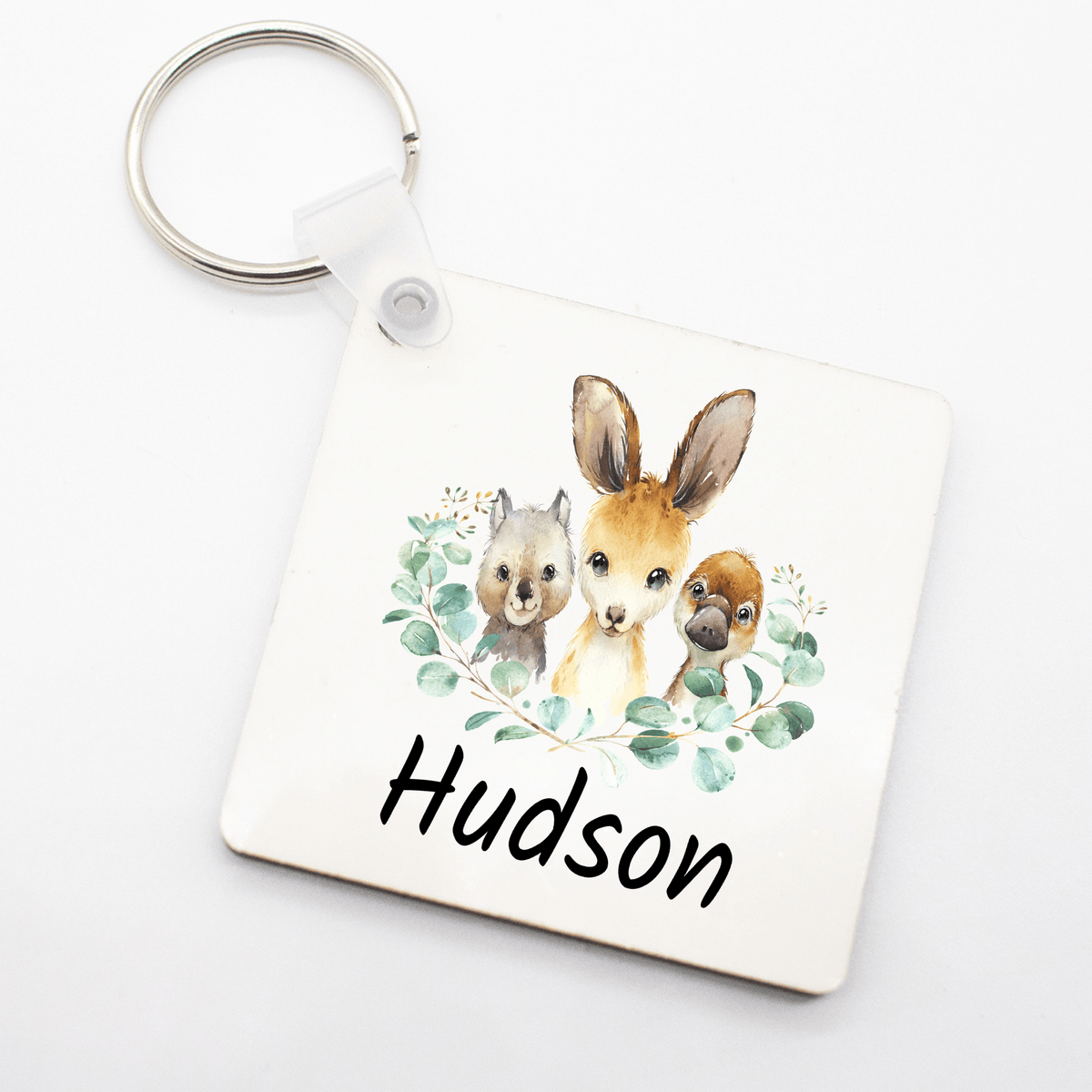 Lil Green Rhino animal bag tags AUSTRALIA ANIMAL BAG TAG