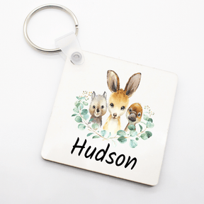 Lil Green Rhino animal bag tags AUSTRALIA ANIMAL BAG TAG