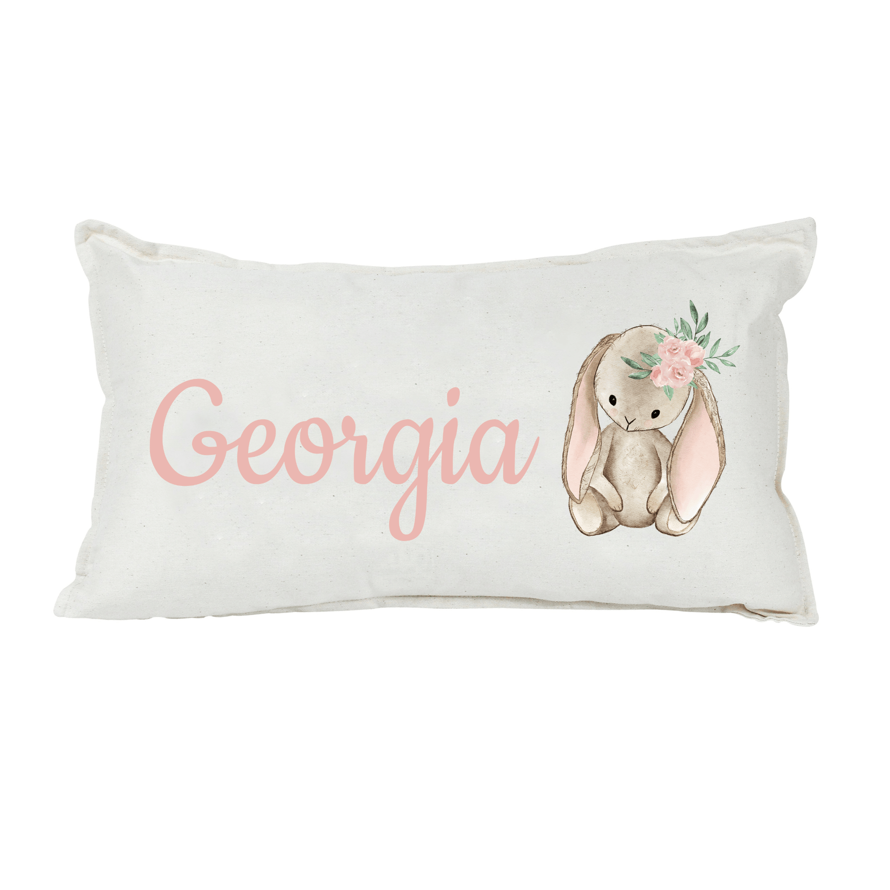 BUNNY RECTANGLE PILLOW