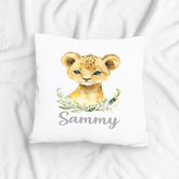 Lil Green Rhino animal pillow LION CUB PILLOW