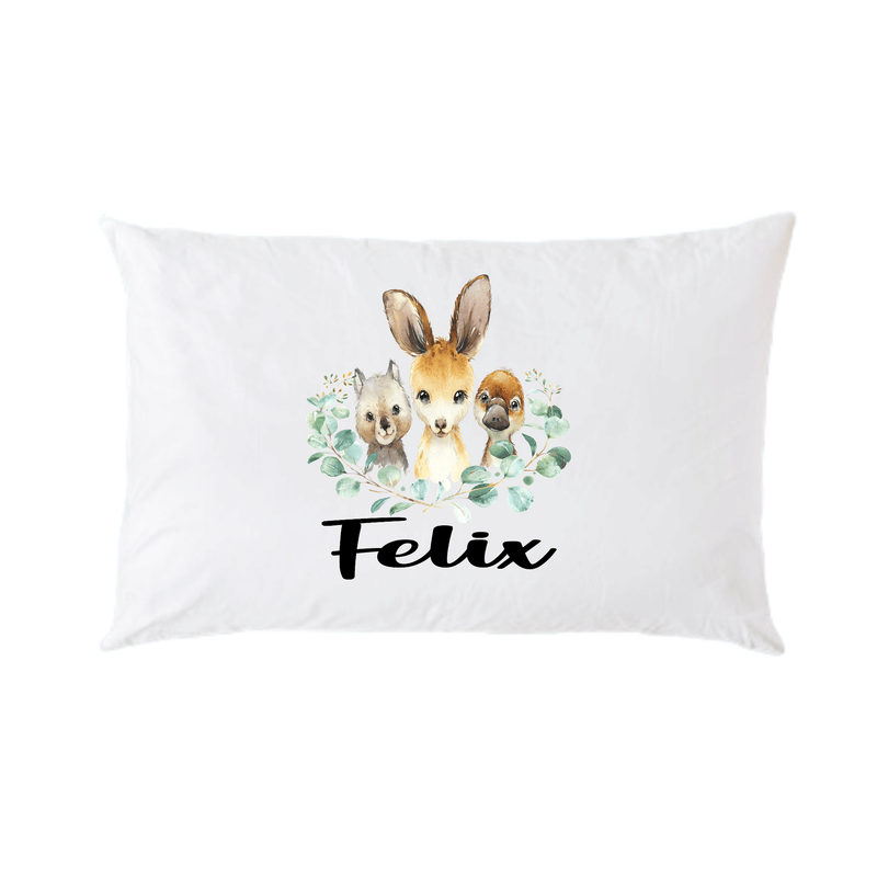 Australian Animal Pillowcase Wildlife Theme Pillow Cover Australian