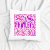 Lil Green Rhino customisable colours FOUR WAY- SELECT COLOURS - NAME PILLOW