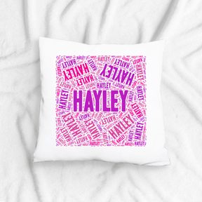 Lil Green Rhino customisable colours FOUR WAY- SELECT COLOURS - NAME PILLOW