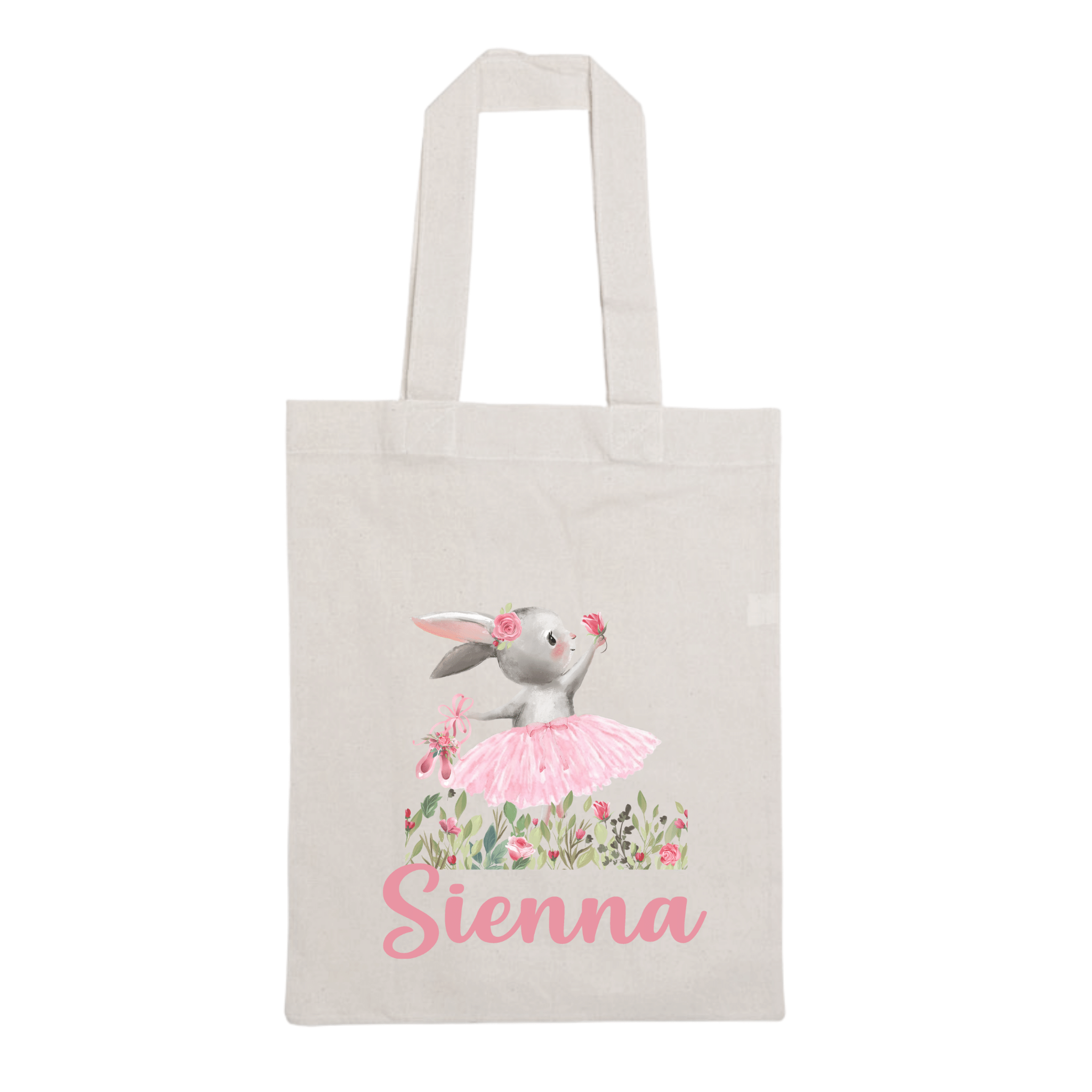 Bunny Ballerina Bag | Custom Bunny Bag | Bunny Book Bag | Bunny ...