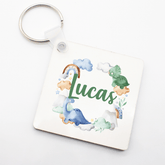 Lil Green Rhino dinosaur bag tags DINOSAUR CLOUD BAG TAG