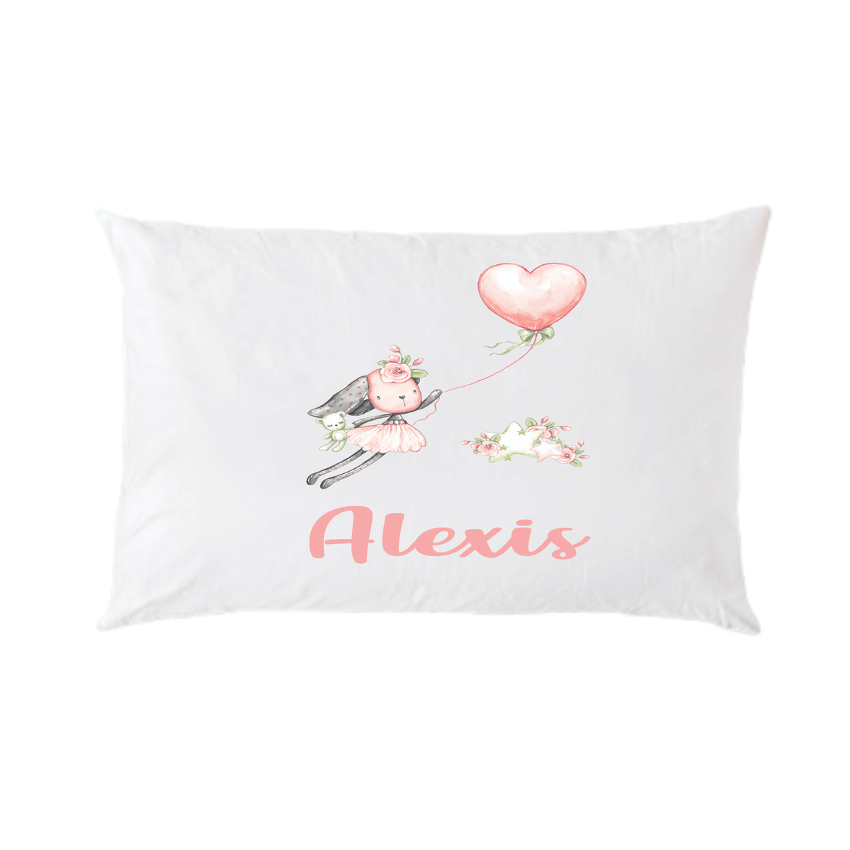 Lil Green Rhino doll pillowcase BALLOON DOLL PILLOWCASE