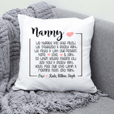 Lil Green Rhino grandma Pillow GRANDCHILDREN HUGS PILLOW