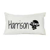 Lil Green Rhino ninja pillow NINJA RECTANGLE PILLOW