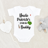 Lil Green Rhino onesie GOLF BUDDY ONESIE