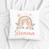Lil Green Rhino rainbow pillow RAINBOW GOLD PILLOW