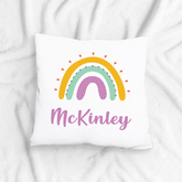 Lil Green Rhino rainbow pillow RAINBOW PILLOW