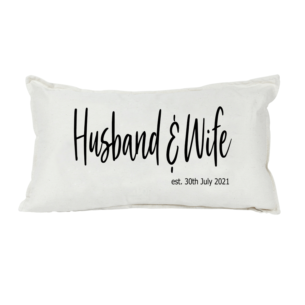 Lil Green Rhino Rectangle couple pillow HUSBAND AND WIFE PILLOW